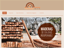 Tablet Screenshot of madererafremar.com